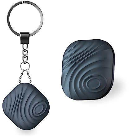 Nutale Localisateur D'objets de Clé Portefeuilles, Key Finder Anti-Perte Téléphone Chercheur Alarme Trouve-clés, avec Porte Clés Localisateur et Traqueur Sonore pour Retrouver Clés (1Pack)