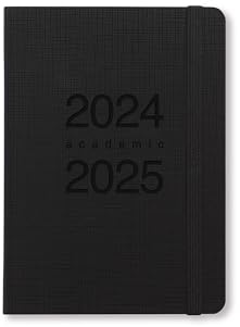 Letts of London Memo Schülerkalender 2024/2025, A6, Wochenansicht, Schwarz