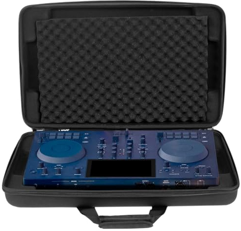 UDG Creator Hardcase AlphaTheta Omnis-Duo, Schwarz (U8328BL) | Formgepresste EVA-Schale; präzise geschnittener Schaumeinsatz; wasserabweisendes Nylon; tourgerecht