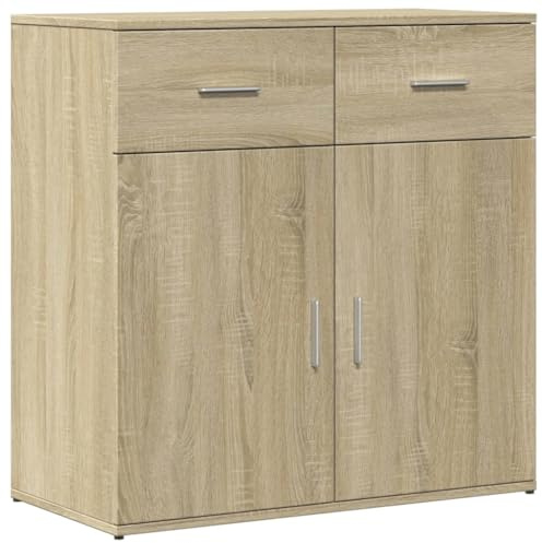 vidaXL Sideboard Sonoma-Eiche 79x38x80 cm Holzwerkstoff