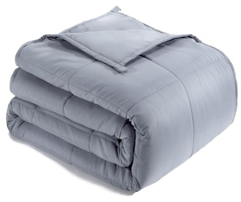 Lofus Gewichtsdecke für Erwachsene, 4,5 kg, 152,4 x 203,2 cm, Queen-Size-Größe, atmungsaktiv, für alle Jahreszeiten, beschwert, schwere Decken, weiche Mikrofaser mit hochwertigen Glasperlen zum