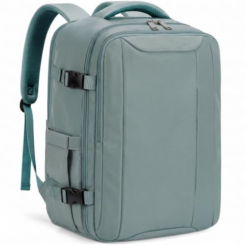 Xkdoai Ryanair ryggsäck 40x30x20 reseryggsäck flygplan handbagage, Grön, 45x36x20cm, Handbagage
