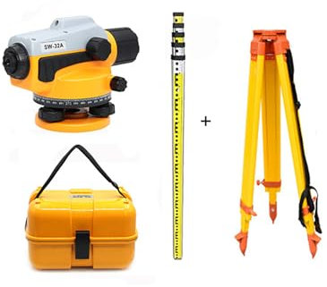 Niveau Optique, Niveau Automatique De Localisation Précise 32x avec Système D'imagerie Optique, La Précision Atteint 1,5 Mm, Étanche À La Poussière Et À l'eau, pour Les Études Techniques