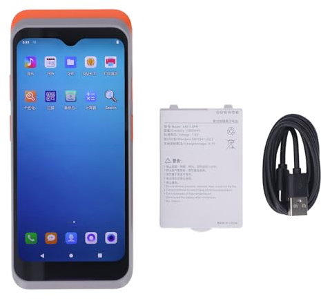 Imprimante Thermique de reçus, imprimante POS PDA, écran Tactile Portable, Multifonction, Android 10, NFC, caméra 8 MP, Scanner pour Petites Entreprises, magasins de détail,