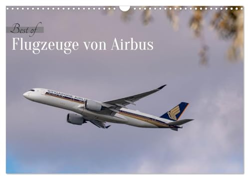 Flugzeuge von Airbus 2026 (Wandkalender 2026 DIN A3 quer), CALVENDO Monatskalender: Ein Monatskalender für das Jahr 2025 mit dem Thema Flugzeuge von Airbus. (CALVENDO Mobilitaet)