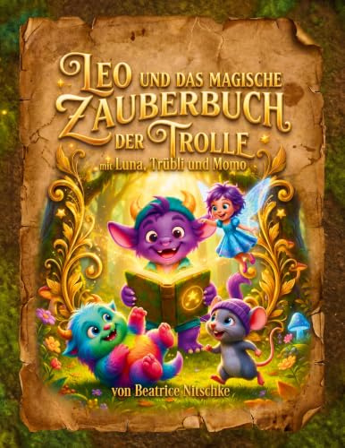 Leo und das magische Zauberbuch der Trolle: mit Luna, Trübli und Momo