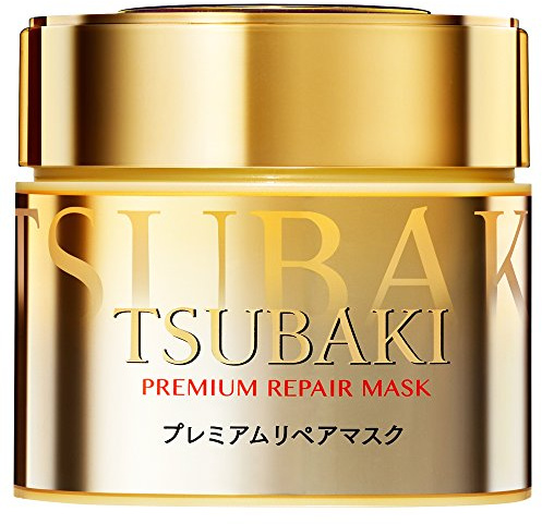 TSUBAKI Premium Moist hårmask 180 g (2 flaskor) – intensiv fuktkräm för smidigt och glänsande hår