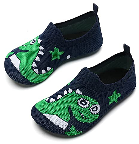 WateLves Pantofole per Bambini Unisex Scarpe a Magli Antiscivolo Ciabatte da Casa per danno la sensazione di camminare a piedi nudi Antiscivolo & Leggero