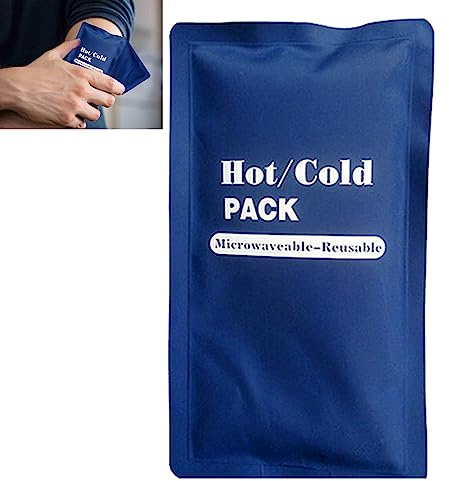 Wiederverwendbare Kühlpads,Warm Kompresse,Kaltkompresse,Kühlpad Kühlpack Kühlkompresse,Kalt-warmkompresse,Gel Kühlpads,Kalt-Warm Kompresse Kühlkissen Coolpack Gel für Handgelenk, Knie, Knöchel