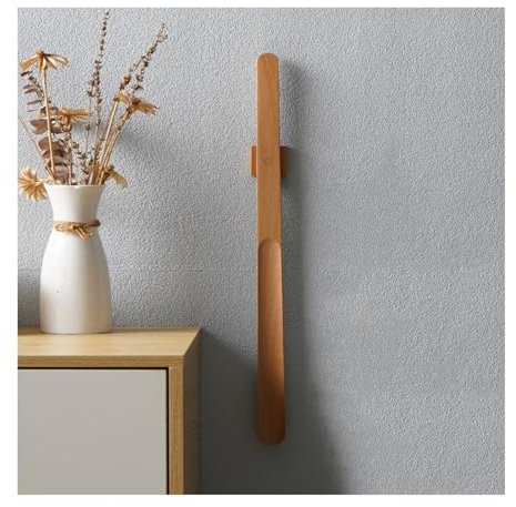 Langstieliger Schuhlöffel, Schuhlöffel 55 CM Holz Langer Griff Magnetischer Schuhlöffel Langer Schuhlöffel Horn for Schuhe Tragen Schuh Einfachere Unterstützung Schuhlöffel Tragbar für den Reisegebrau