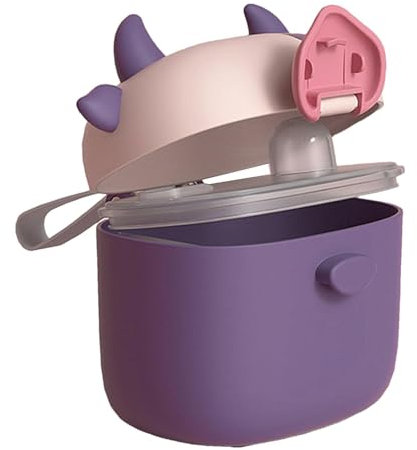 Wezalget Contenitore per latte in polvere, multiuso, portatile, per latte in polvere, formula da viaggio, contenitore ermetico, dispenser per latte in polvere, per uscire e viaggiare