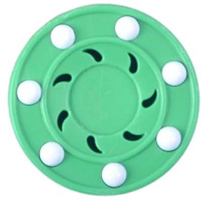 Tewzafiya Puck da hockey a rotolo, per hockey su strada, ufficiali da hockey su ghiaccio, per interni ed esterni, per adolescenti, donne e uomini