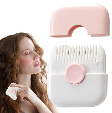 Rasoio peine para hombres - tagliacapelli peine con cuchilla afilada, peine de corte de pelo, fingerr profesional | Comparte 2 en 1 en 1 cabello, diseño desmontable con parapaper, r