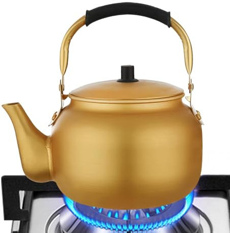 Alluminio, Tè Tè, Caldaia Ad Acqua Riscaldamento Con Acqua In Metallo - Alluminio, Stufa, Caldaia In Metallo, Portatile Per ,