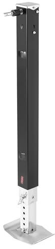 VEVOR Pied Stabilisateur pour Caravane à Sellette OEM 179013, Vérin Stabilisateur pour Roulotte Réglable 82,5 cm de Haut, Compatible avec Les Systèmes Lippert Venture, Atwood et Stromberg Carlson