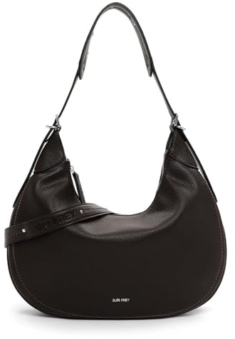 SURI FREY Schultertasche Umhängetasche Henny Shoulder Bag Brown dunkelbraun
