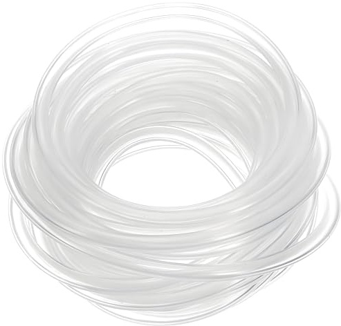 Aquarium Airline Tubing 10 m Standard 4 mm Air Line Tubing, Soft Standard Oxygen Airline Tube, Fish Tank Air Pump Flexible Kink-Resistant Pure Hose for Fish Tank