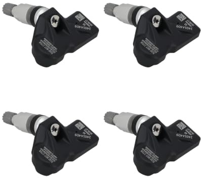 maXpeedingrods 4 x T.PMS Reifendrucksensor für Audi A4 A6 VW Passat Tiguan | 5Q0907275B, 5Q0907275 Reifendruckkontrollsystem R.D.K.S Sensor für Audi TT A3 VW Caddy Crafter Porsche Cayenne Skoda(433 Mhz)