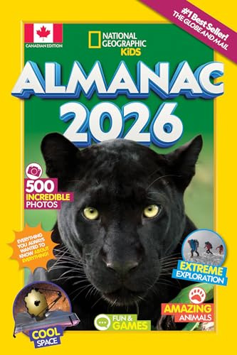 National Geographic Kids Almanac 2026 (Canadian Edition) (NGK Almanac)
