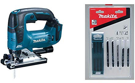 Makita DJV182Z - Caladora 18V Litio BL + Makita B-44410 jigsaw/scroll saw/sabre saw blade