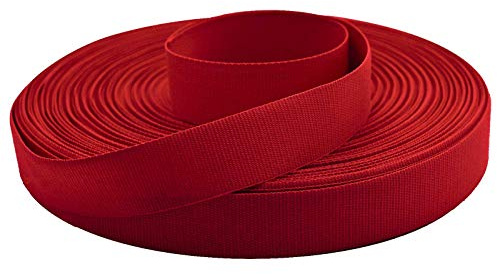 50m Ripsband 20mm Einfassband Stoßband Besatzband Hutband Hosenband Farbwahl 21 Farben