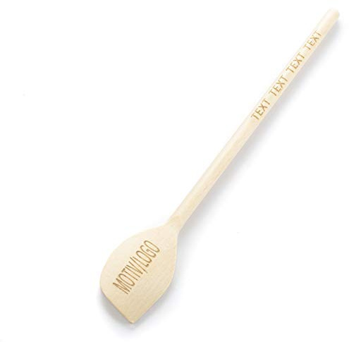 Tuuli Kitchen Cucchiaio in Legno con Incisione Laser Personalizzata