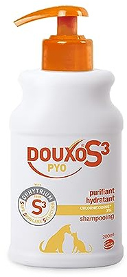 Douxo S3 Ceva Pyo FL schampo för hundar och katter