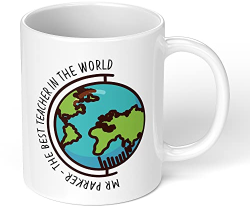 Print Maniacs Personalised Mug Thank You Teacher End Term Student Pupil Present Leaving Gift Best in The World