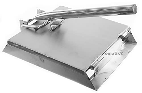 Ematik Tortilla Press 10in Stainless Steel Tortilla Machine Tortilla Maker Restaurant Commercial Grade Heavy Duty, 10in Inch