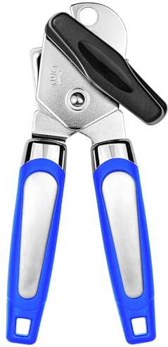 Can Opener 3-in-1 Stainless Steel Manual Tin Openers with Non-Slip Handle Can Openers Perfect Kitchen Tool