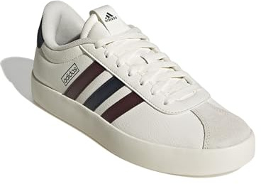 adidas Originals VL Court 3.0, scarpe da ginnastica basse, owhite/earstr/goldmt, Bianco/Verde, 42 2/3 EU