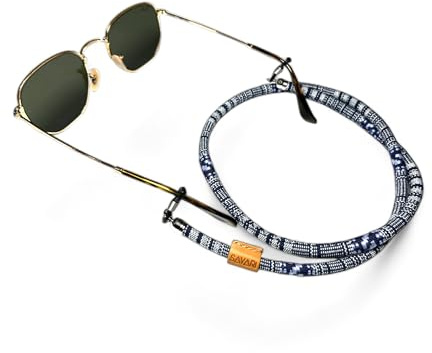 Cordón para Gafas Sayari BoraBora, + llavero, + repuestos y caja, hecho a mano en España calidad A+. BoraBora