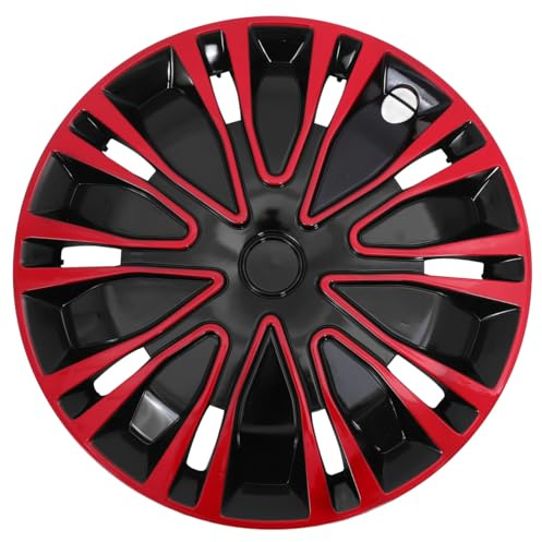 iplusmile 14 Zoll Radkappen Universal Radnabenkappen Zweifarbige Auto Radnabenabdeckung Felgendeckel Radschutz Für Pkw LKW SUV Einfach Zu Montieren