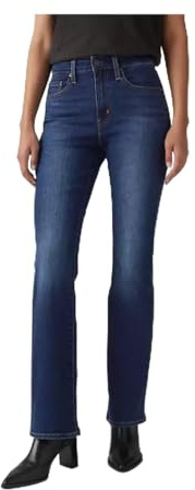 Levi'S Vaqueros Bootcut de Cintura Alta 725 para Mujer, Indigo Oscuro - Usado En (0196), 26W x 28L