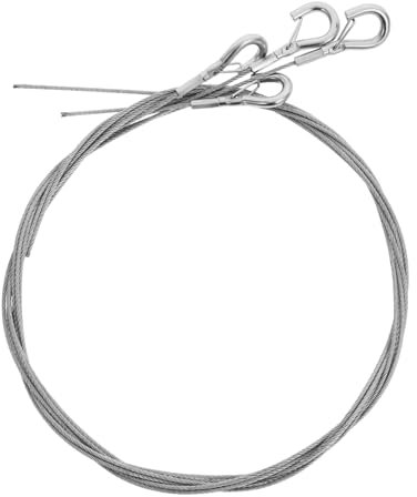 OSOLADY 4pièces Câbles Métalliques Acier Inoxydable Réglables Pour Suspension De Lampes Et Panneaux Affichage Kit De Suspension Pour Cimaises Et Cadres Photo