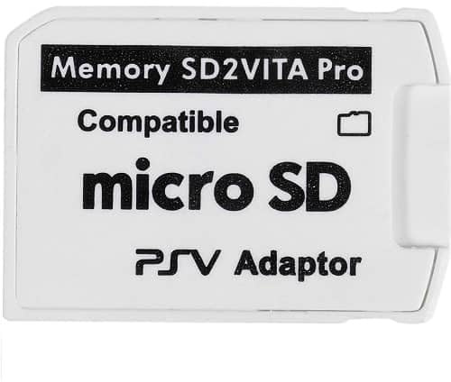 CABLEPELADO Sd2Vita Version 6.0 für PS Vita TF-Speicherkarte für Psvita, Game PSV 1000/2000, Adapter 3,65 System, Micro-R15