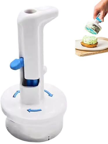 One-Hand Ice Cream Sandwich Scooper | Ice Cream Cookie Sandwich Maker Tool,Easy Release Kitchen Accessories,Effortless & Fun Treats Maker for Kitchen, Dessert Shop