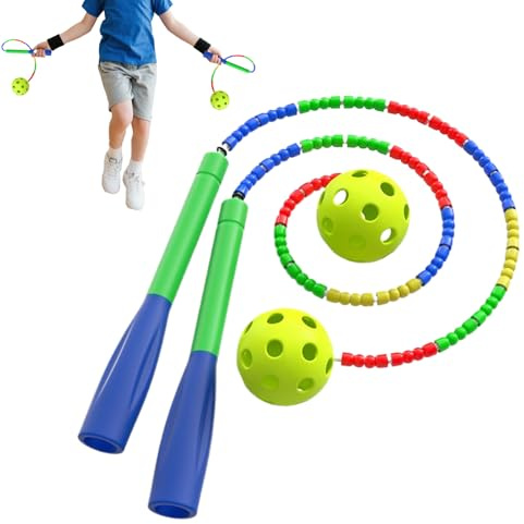 Tyinerc Springseil, gewichtetes Springseil für die Übung – Sprungausrüstung für Training zu Hause, Sport, Männer, Training im Freien