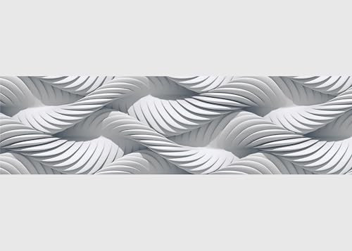 AG Design Selbstklebende Bordüre Knoten, WB 8228 | Wasserfest Dekoration für Wände, Möbel, Tapeten, Wandverkleidungen und Türen, Folie, Mehrfarbig | Breite 500 cm x Höhe 13.8 cm