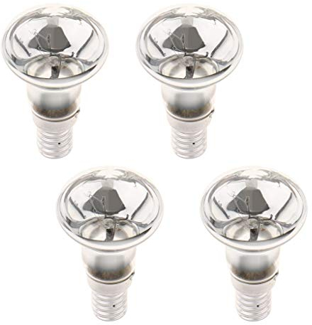 Tenlacum 4 Stück 30W R39 Reflektor Strahler Lavalampe Birne Kleine Schraube E14