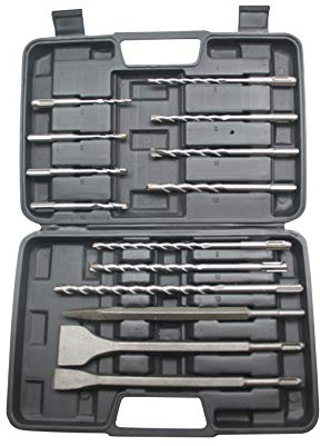 Bohrersatz 14tlg Beitel + SDS Bohrer Meißel Bohrerset