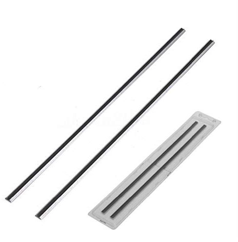 NO LOGO LT-TOOL, 2Pcs 12 HSS Planer Blades 793346-8 For Makita 2012NB 2012 Thicknesser Planer 306 X 8 X 2mm - Double Edged