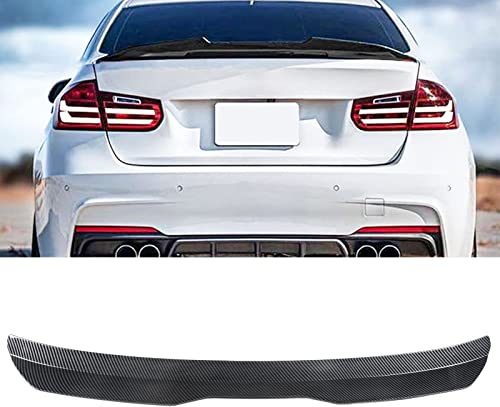HERCHR Heckscheibenblende, Universeller Auto-Sonnenschutz, Dachspoiler, Visier, Deflektor, Fensteroberlippe, Zierleiste Zum Ablenken von Lärm Und Regen(Kohlefaser-Stil)