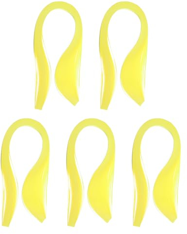 PATIKIL 600 Stück Quilling-Streifen Papier 1/8 (3mm) 39cm Origami Papier Quilling-Streifen für Kunst DIY Handwerk Weihnachten, Gelb