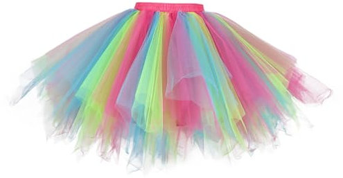 Rosa Tütü Bunt Für Damen Rock Kurz Rock Rot Tüllroxk Faschingsrock Damen Lang Tüllrock Damen Lang Crinoline Tüll Damen Kostüm Rock Tüll