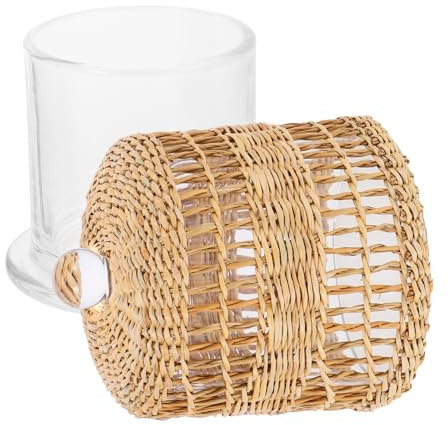 HOMOCONO Decorative Glass Shades Multi-use Scented Candle Home Decorative Candle Cover