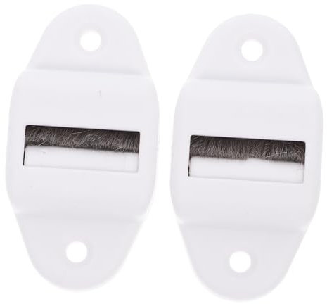 Lurrose 2pcs Curtain Gliders for Tracks Outdoor Blinds Blind Belt Replacement Shutter Roller Guide Window Guide Roller