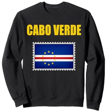 Cabo Verde,Cape verde Flag,Flag of Cabo Verde. Sweatshirt