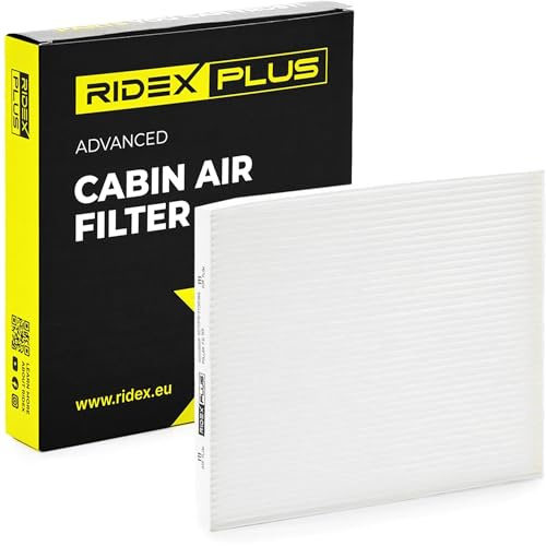 RIDEX PLUS 424I0080P Innenraumfilter Pollenfilter Höhe: 21 Breite: 265 Länge: 215 Kompatibel mit OPEL Corsa D Schrägheck S07 Corsa E Schrägheck X15 Adam M13, FIAT GRANDE PUNTO 199 PUNTO EVO 199