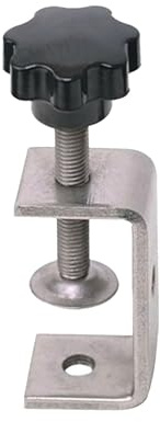 Morsetto a C in acciaio inox, 120 mm, morsetto a tigre per cassetto e scrivania, strumento di bloccaggio per la lavorazione del legno e montaggio di saldatura